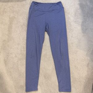 Women's Stretch High-Waist Leggings in Pastel Lavender